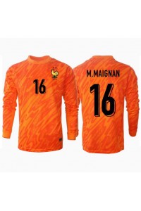 Frankrike Mike Maignan #16 Keeper Fotballdrakt Borte Klær EM 2024 Lange ermer